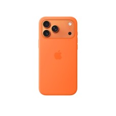 Apple iPhone 17 Pro Max Silicone Case with MagSafe – Orange