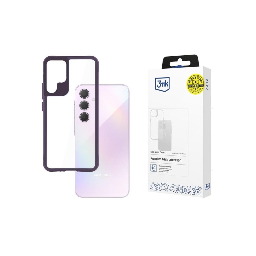 3mk ochranný kryt Satin Armor Case+ pro Samsung Galaxy A35 5G – Odolné kryty