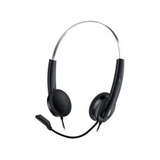 GENIUS sluchátka HS-220U/ USB/ černo-stříbrná