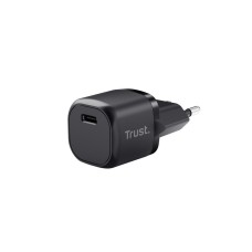 TRUST nabíječka 20W Maxo, USB-C, Nabíječka do zdi, černá