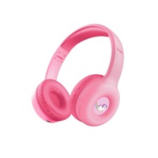TRUST bezdrátová sluchátka Nouna, Bluetooth, Růžová
