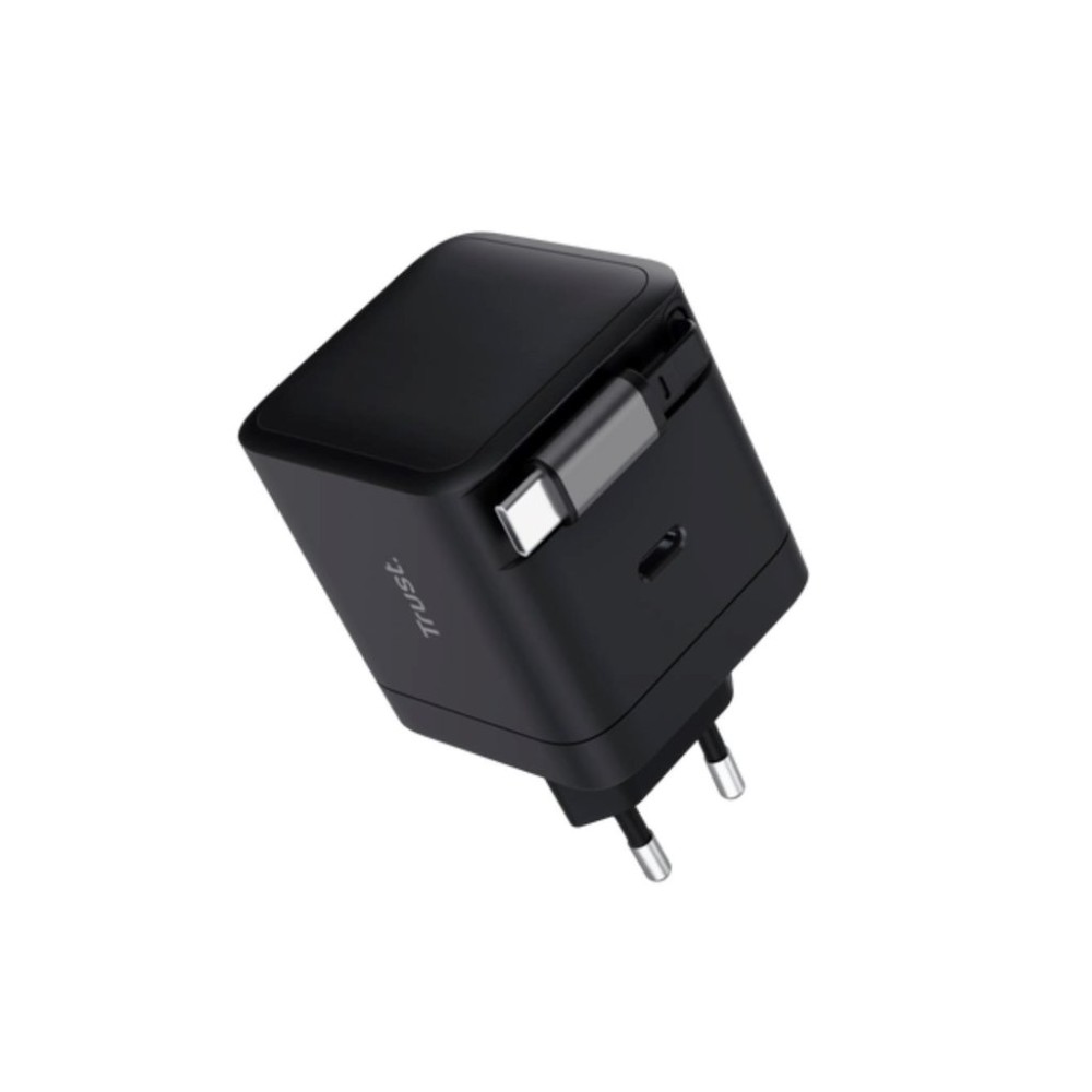 TRUST Nabíječka MAXO 65W, s kabelem, USB-C, černá