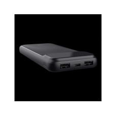 TRUST Powerbanka Avala, 10000 mAh, 1xUSB-C + 2xUSB, černá