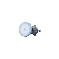 UGREEN magnetická bezdrátová nabíječka do auta MagFlow Qi2 25W, MagSafe, stříbrná