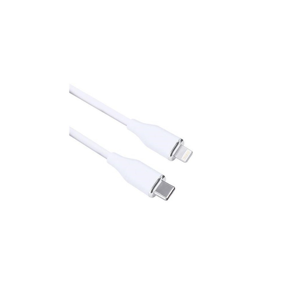 Solight USB-C/Lightning kabel, USB-C konektor - Lightning konektor, silikon, 1m