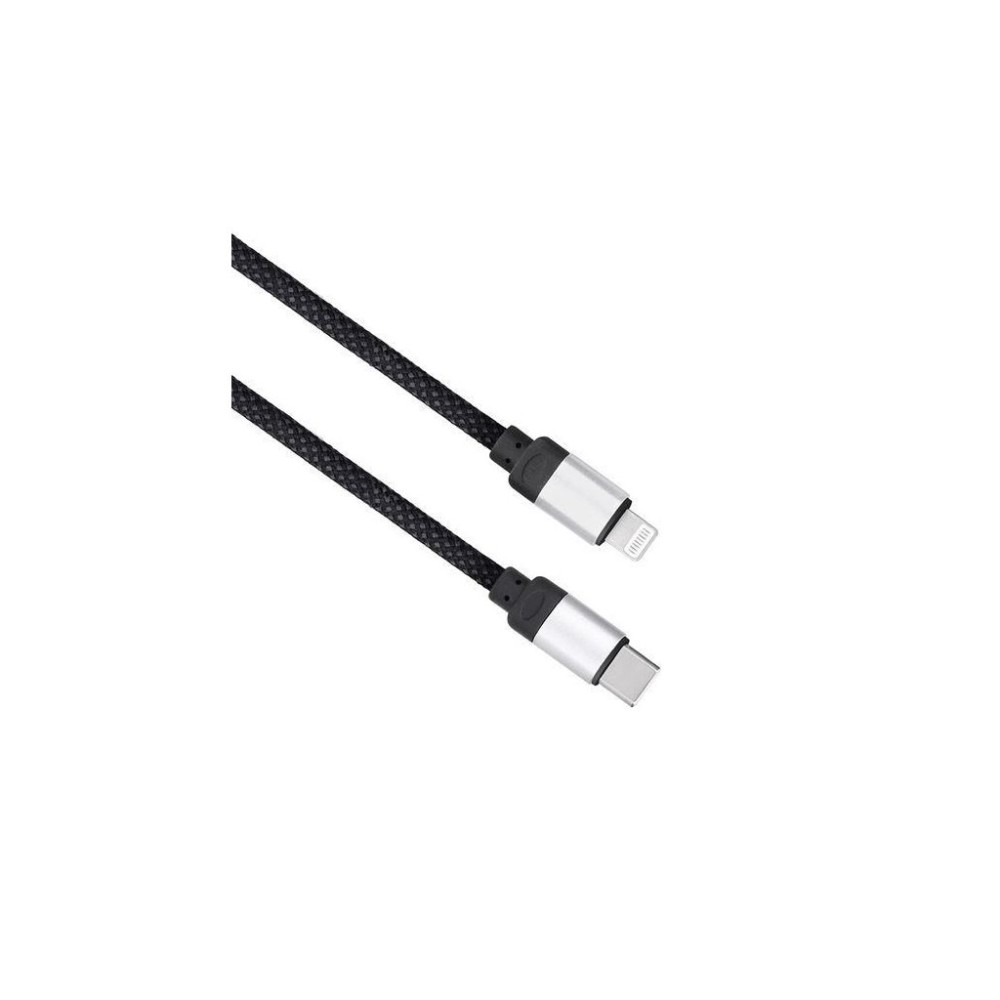 Solight magnetický USB-C/Lightning kabel, USB-C konektor - Lightning konektor, 1m