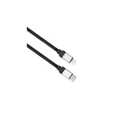 Solight magnetický USB-C/Lightning kabel, USB-C konektor - Lightning konektor, 1m