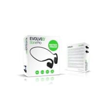 EVOLVEO bezdrátová sluchátka BonePro MP3 32GB, na lícní kosti,černá