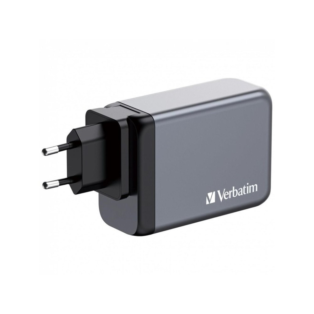 VERBATIM GaN Nabíječka do sítě GNC-200, 200W, 3x USB-C, 1x USB
