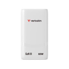 VERBATIM GaN Nabíječka Fold 'n' Go 65W, 2xUSB-C