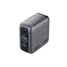 VERBATIM Mini GaN Nabíječka s displejem 140W, 3xUSB-C, 1xUSB-A, šedá