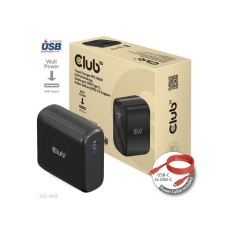Club3D cestovní nabíječka 100W GAN technologie, USB-IF TID certified, USB Type-C, Power Delivery(PD) 3.0 Support
