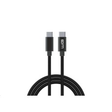 WG - Datový kabel Type-C na Type-C, 1 metr, černá
