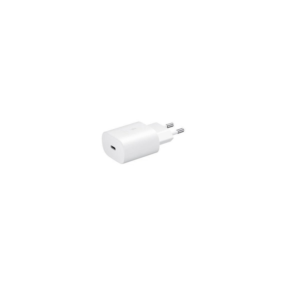 Samsung cestovní nabíječka EP-TA800EWE, PD, Fast charging, USB-C, 25 W, bílá, (bulk)