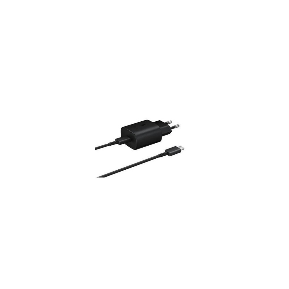 Samsung síťová nabíječka EP-TA800EBE + kabel EP-DG980BBE USB-C, 25W, černá, (bulk)