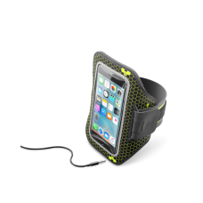 Sportovní neoprénové pouzdro CellularLine ARMBAND RUNNING, pro smartphony do velikosti 5,2