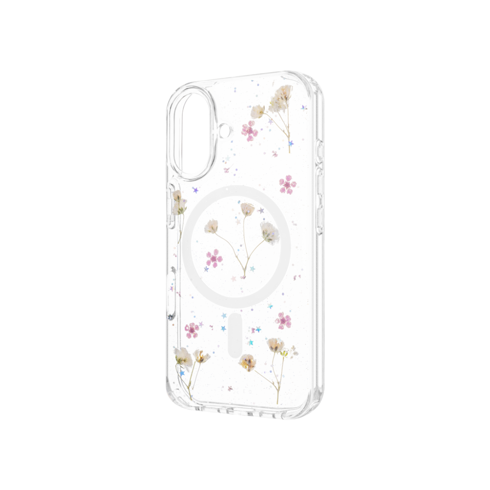 Zadní kryt FIXED MagBloom s podporou MagSafe pro Apple iPhone 16, Blush Plum