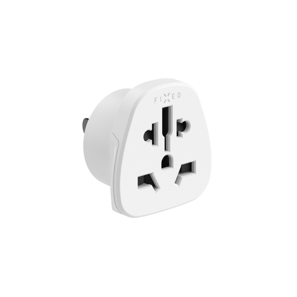 Adaptér FIXED USA Adapter pro EU/UK/AUS do USA zásuvek, bílý