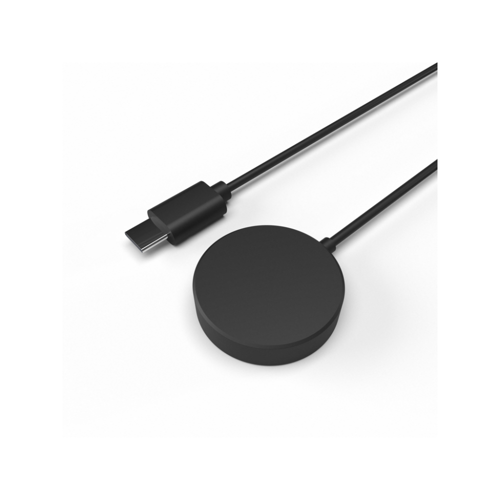 Nabíjecí USB-C kabel FIXED pro hodinky Samsung Galaxy Watch 3/4/5/6/7/Active/Ultra, černý
