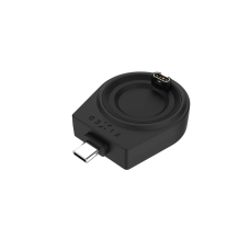Nabíjecí USB-C adaptér FIXED pro smartwatch Garmin Fenix 5/6/7/7X/8, Epix, Venu 2/3/3S, Vívoactive 3/4/5, černý