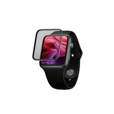 Ochranné tvrzené sklo FIXED 3D Full-Cover pro Apple Watch 42 mm s aplikátorem, černé