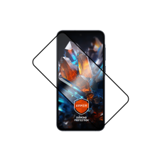 Prémiové ochranné tvrzené sklo FIXED Armor s aplikátorem pro Samsung Galaxy A55 5G, černé