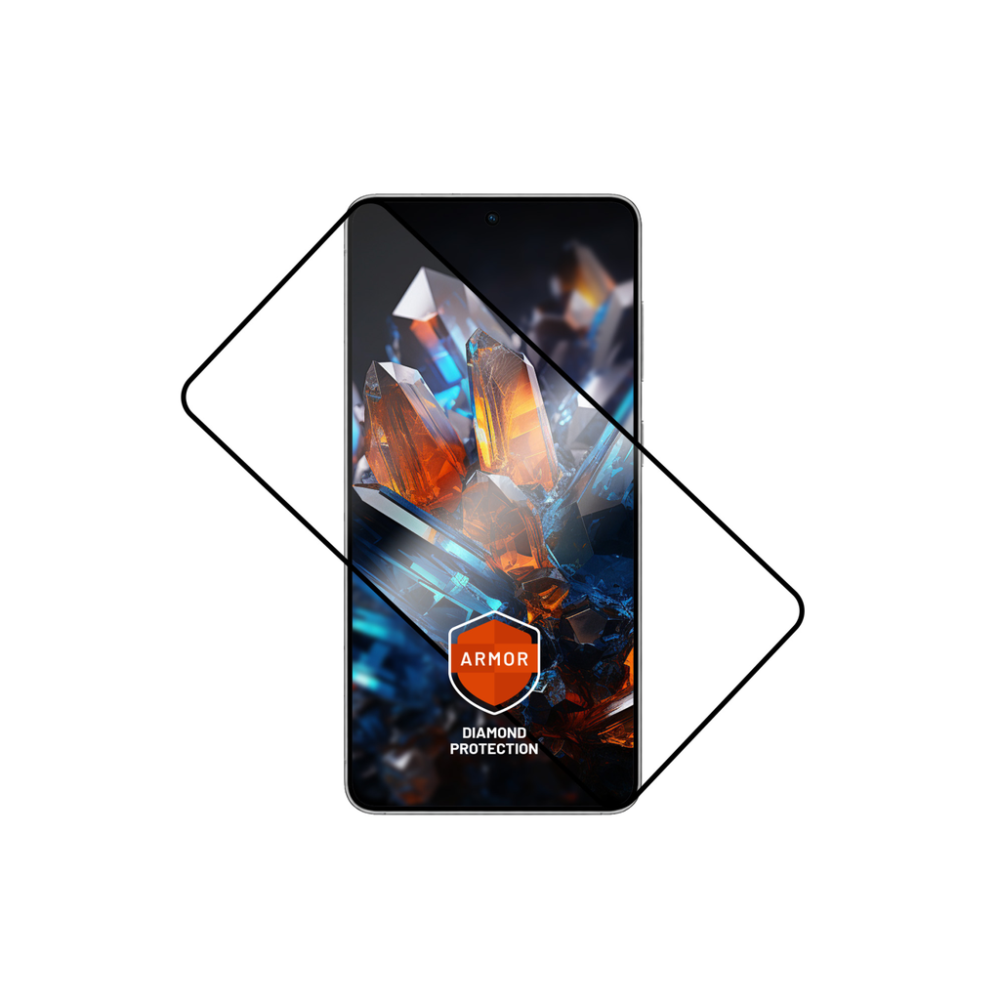 Ultra odolné tvrzené sklo FIXED Armor s Anti-dust aplikátorem a AR vrstvou pro Samsung Galaxy S26 Ultra, černé
