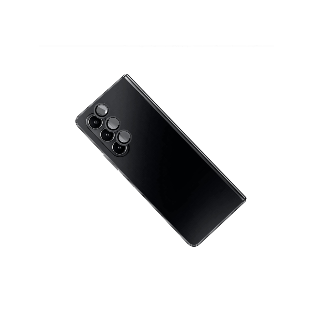 Ochranná skla čoček fotoaparátu FIXED Camera Glass pro Samsung Galaxy Z Fold 6, černá
