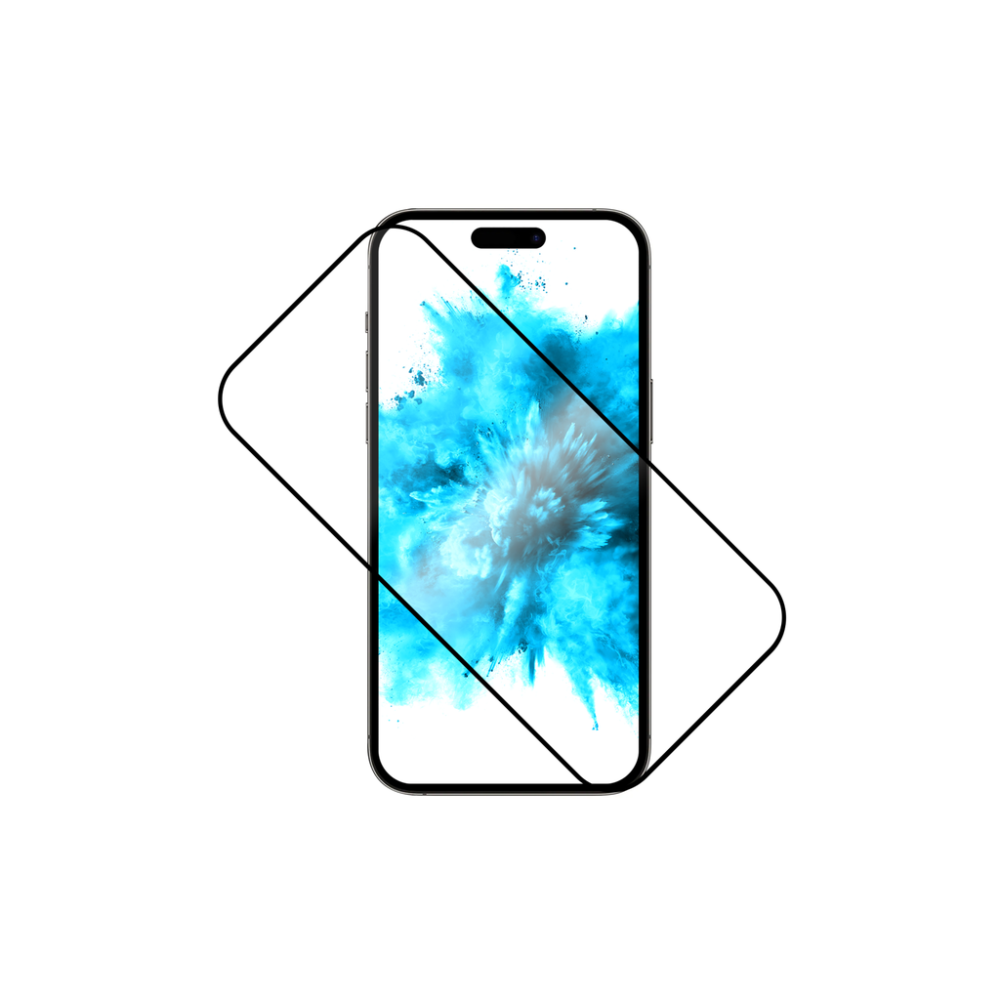 Ochranné tvrzené sklo FIXED Full-Cover pro Apple iPhone 16e, černé