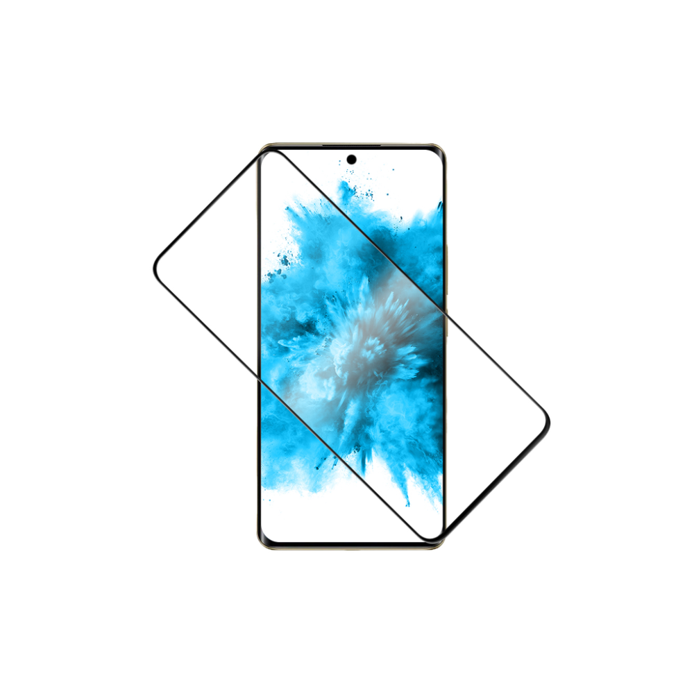 Ochranné tvrzené sklo FIXED Full-Cover pro Realme 12, černé