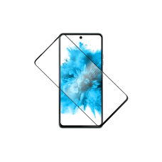 Ochranné tvrzené sklo FIXED Full-Cover pro Motorola Moto G75 5G, černé