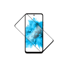 Ochranné tvrzené sklo FIXED Full-Cover pro Motorola Moto G05 / E15, černé
