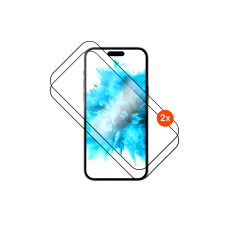 Tvrzené sklo FIXED Full-Cover s aplikátorem pro Apple iPhone 17 Pro, 2ks, černé