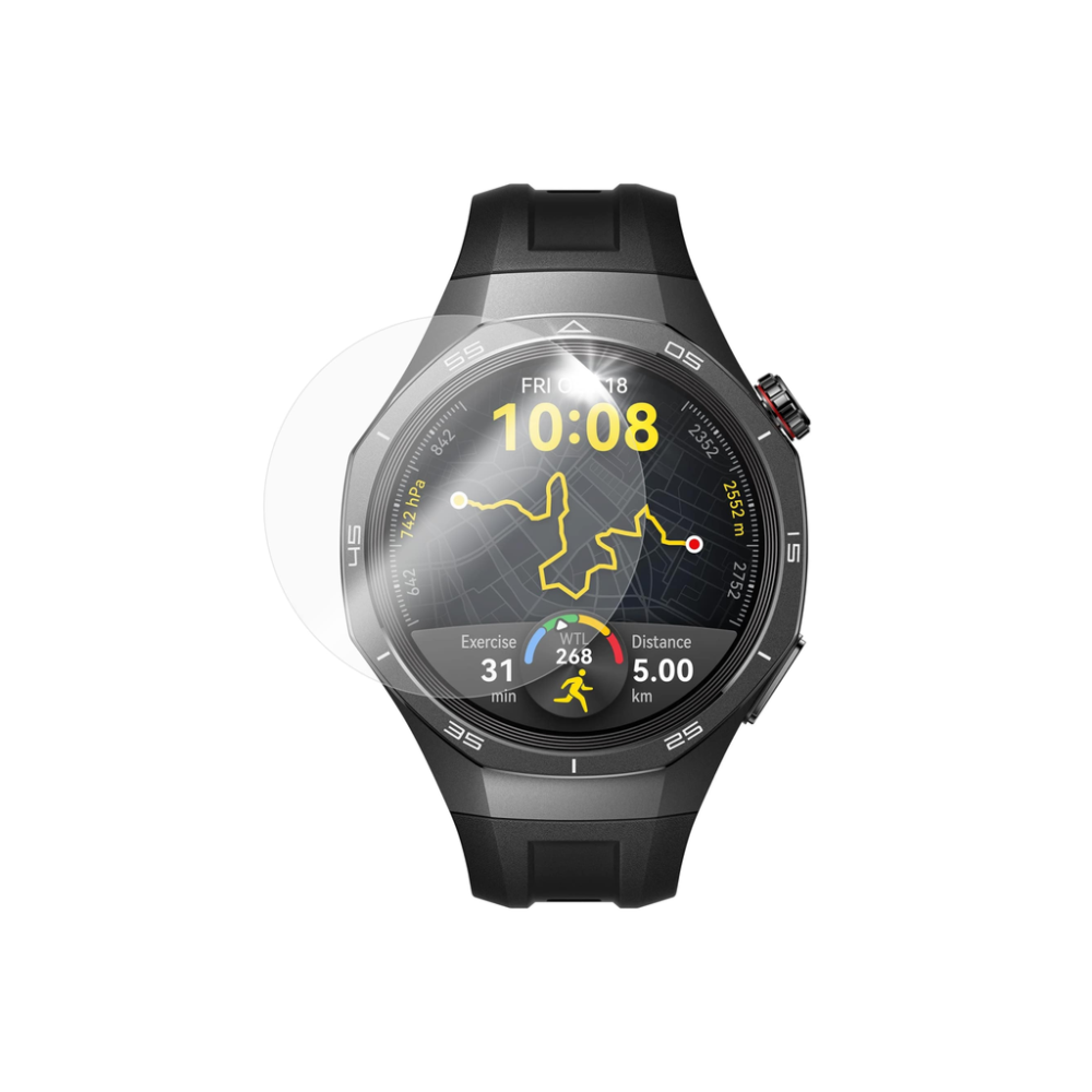 Ochranné tvrzené sklo FIXED pro smartwatch Huawei GT 5 Pro 46 mm, 2 ks v balení, čiré