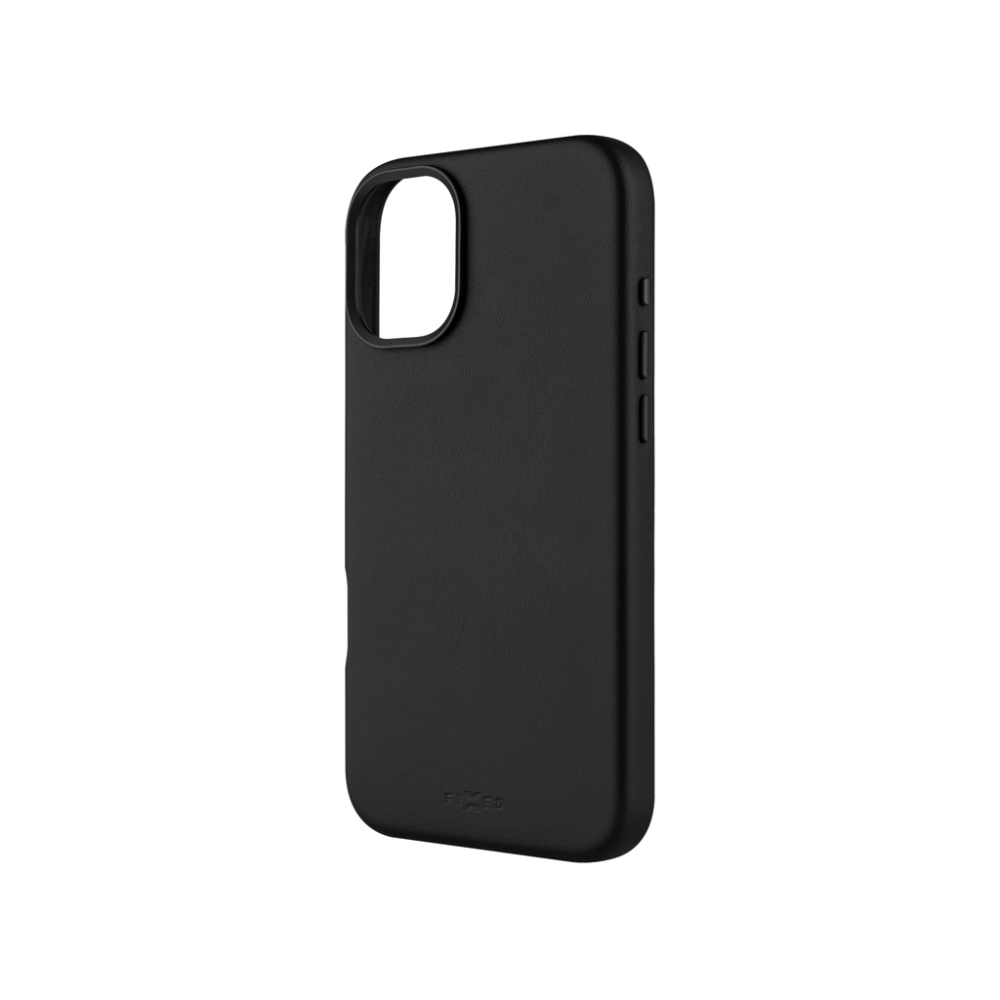 Kožený zadní kryt FIXED MagLeather s podporou MagSafe pro Apple iPhone 16 Plus