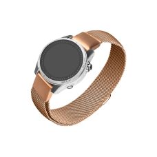 Síťovaný nerezový řemínek FIXED Mesh Strap pro Garmin QuickFit 20mm, růžově zlatý