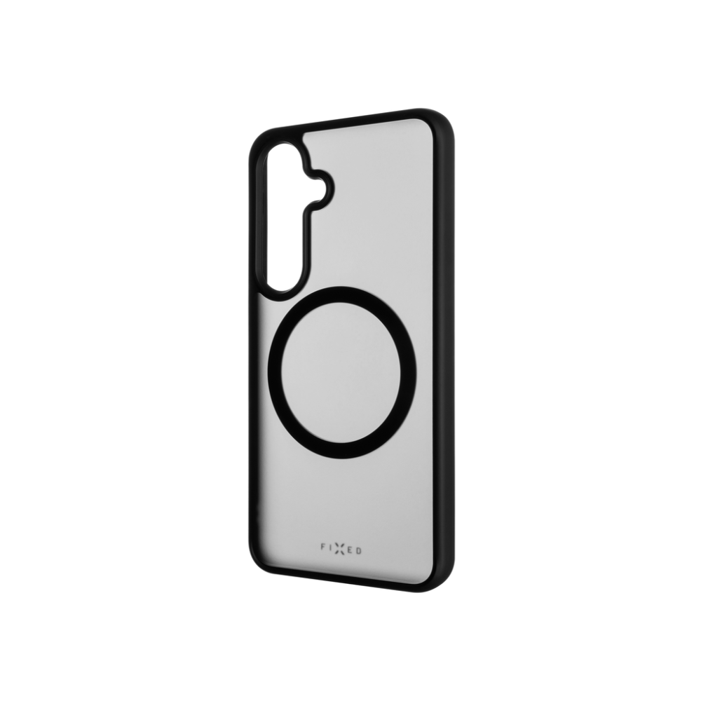 Zadní kryt FIXED MagMisty s podporou MagSafe pro Samsung Galaxy S25, černý