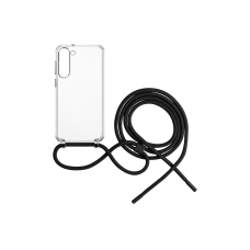 Pouzdro FIXED Pure Neck s černou šňůrkou na krk pro Samsung Galaxy S23+
