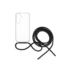 Zadní kryt FIXED Pure Neck s šňůrkou na krk pro Samsung Galaxy S25