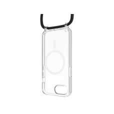 Pouzdro FIXED MagPure Neck s černou šňůrkou na krk pro Apple iPhone 17e/16e