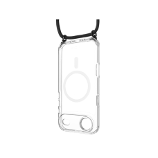 Pouzdro FIXED MagPure Neck s černou šňůrkou na krk pro Apple iPhone Air