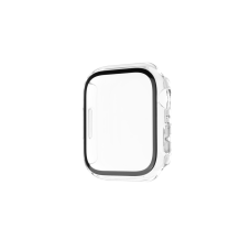Ochranné pouzdro FIXED Pure s temperovaným sklem pro Apple Watch 45mm, čiré