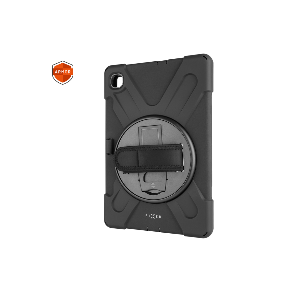 Odolné pouzdro se stojánkem FIXED Rugged Tab Case pro Samsung Galaxy Tab S6 Lite 2020/2022/2024, černé