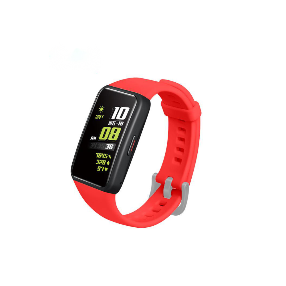 Silikonový řemínek FIXED Silicone Strap pro Huawei Band 6, červený