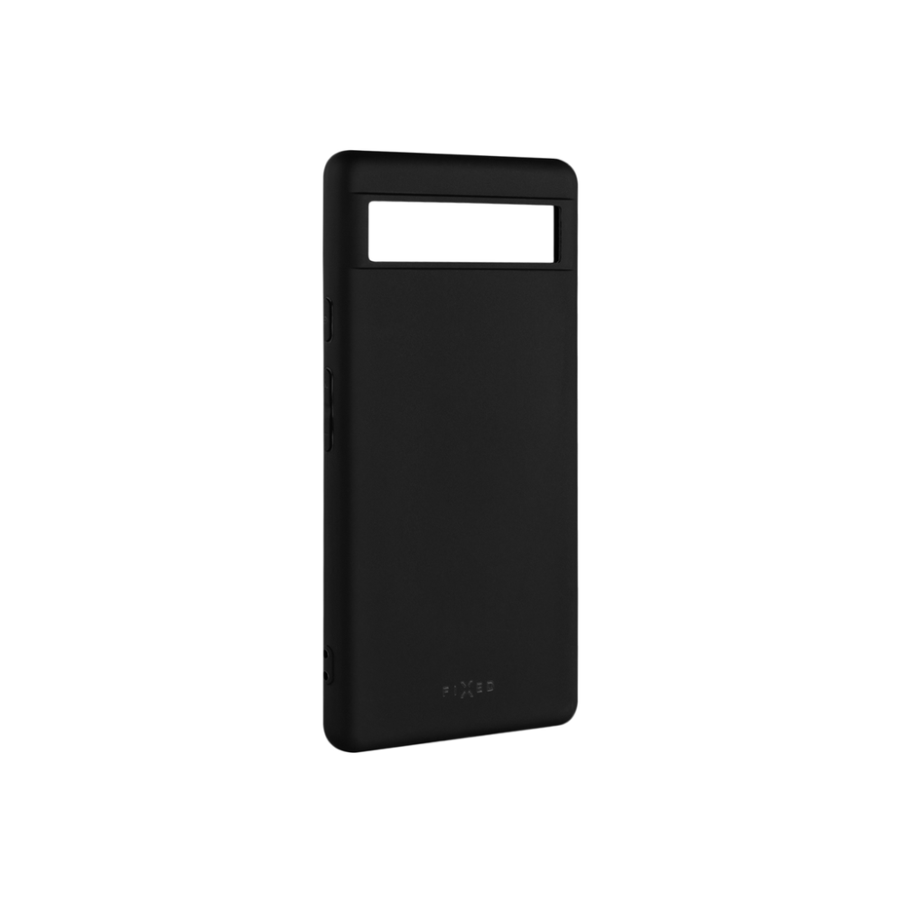 Zadní pogumovaný kryt FIXED Story pro Google Pixel 6a, černý