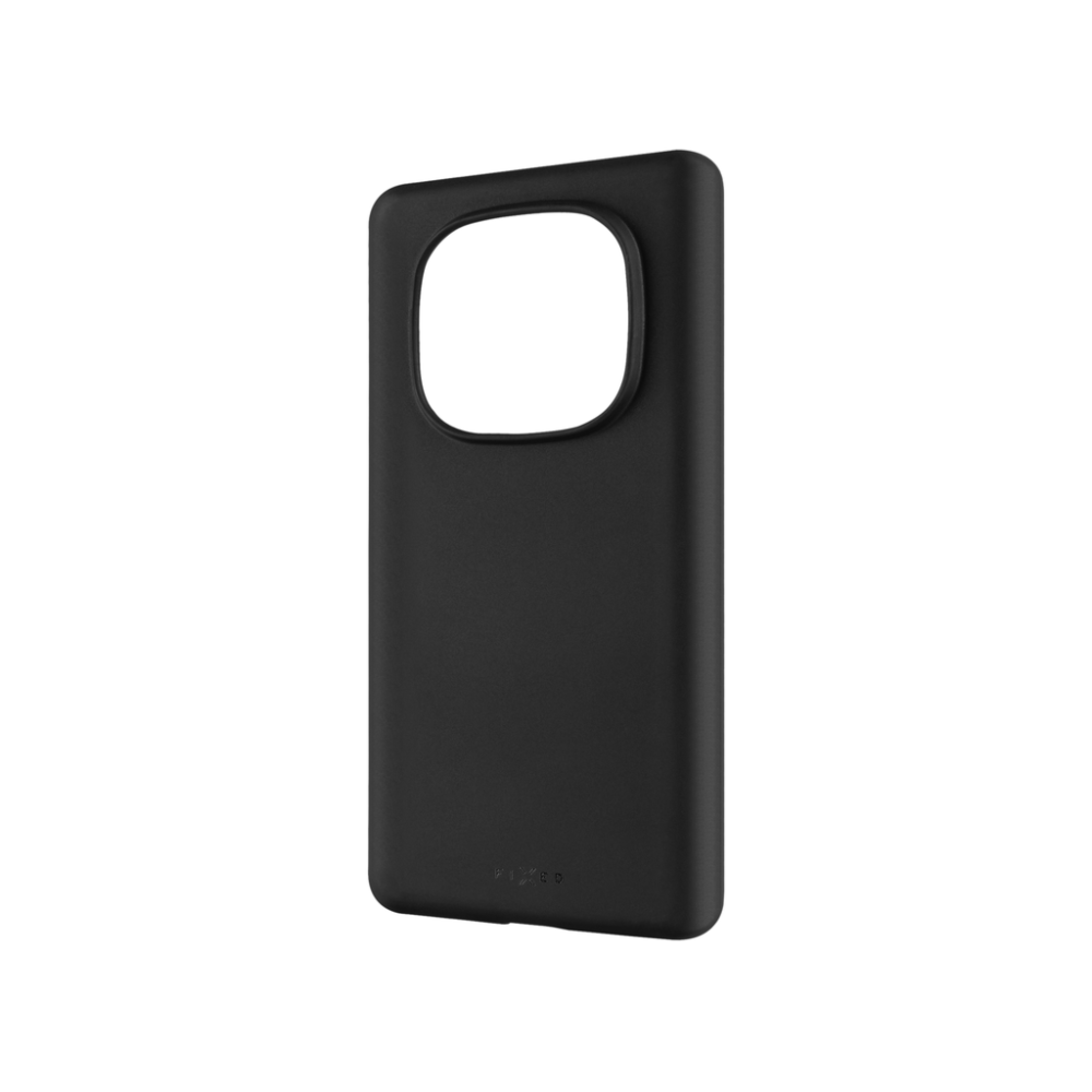 Zadní pogumovaný kryt FIXED Story pro Xiaomi Redmi Note 14 Pro 5G/POCO X7, černý