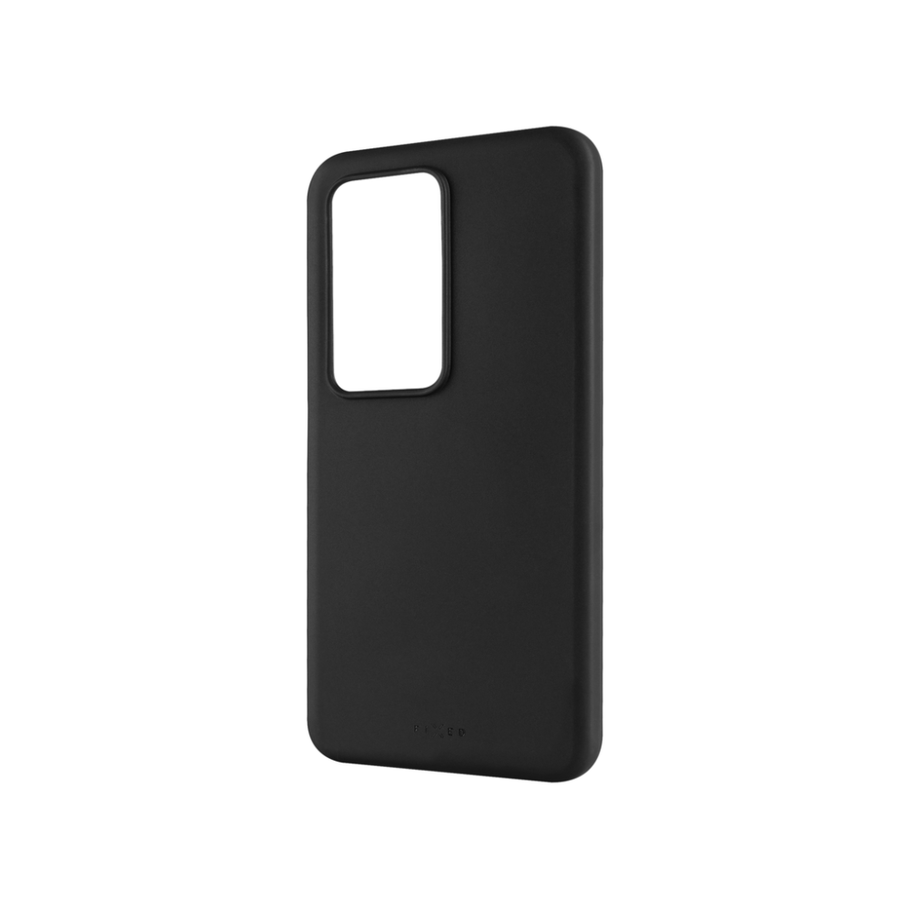 Zadní pogumovaný kryt FIXED Story pro Xiaomi Redmi 15 4G/5G, černý