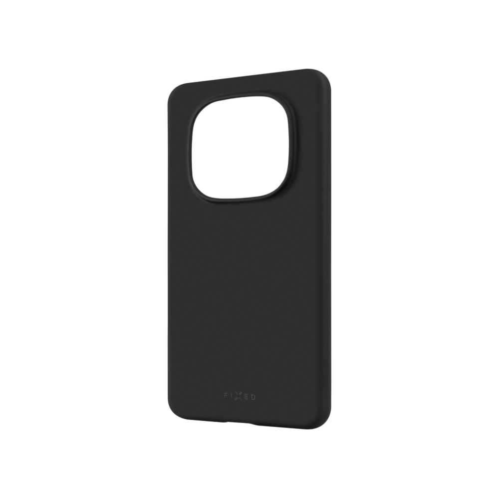 Zadní pogumovaný kryt FIXED Story pro Xiaomi Redmi Note 15 Pro 4G, černý