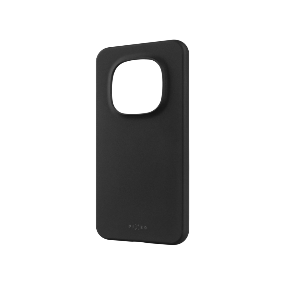 Zadní pogumovaný kryt FIXED Story pro Xiaomi Redmi Note 15 Pro 5G, černý