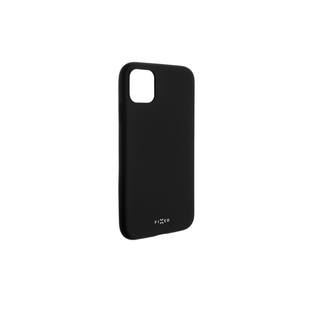 Zadní pogumovaný kryt FIXED Story pro Apple iPhone 11, černý